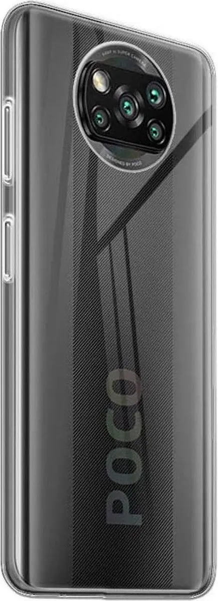 Selected Transparant TPU Hoesje Xiaomi Poco X3 - Ultra dun