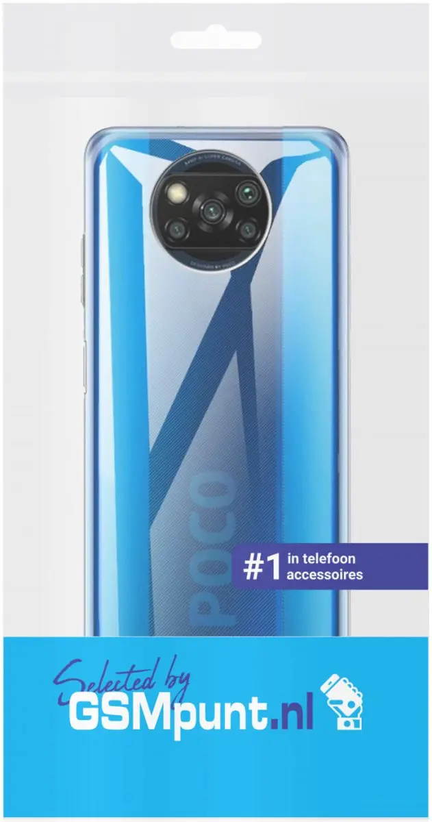 Selected Transparant TPU Hoesje Xiaomi Poco X3 - Ultra dun