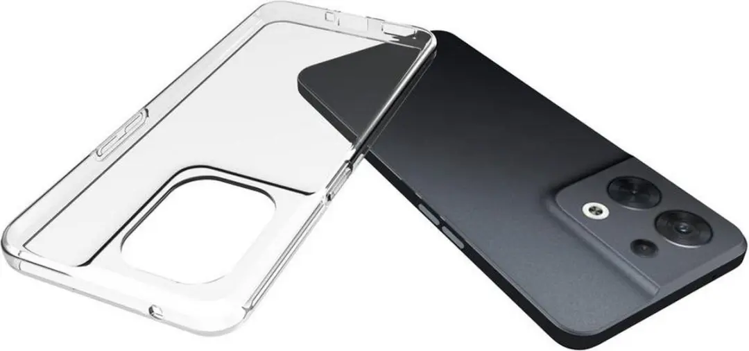 Selected Transparant TPU Hoesje Oppo Reno 8 - Ultra Dun