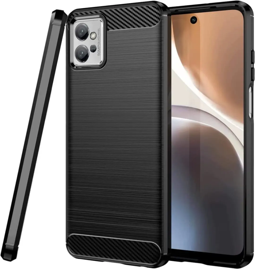Selected TPU Hoesje Motorola Moto G32 - Zwart