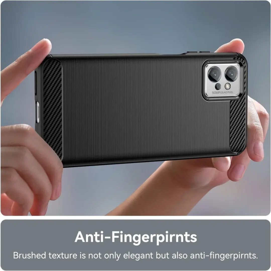 Selected TPU Hoesje Motorola Moto G32 - Zwart