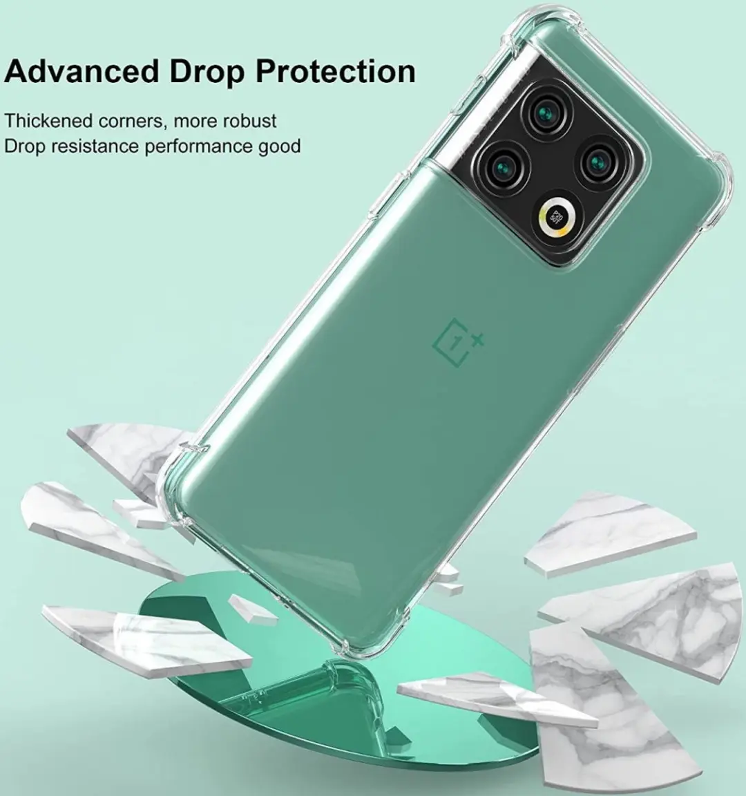 OnePlus 10 Pro TPU Hoesje - Transparant - afbeelding 6 van 6