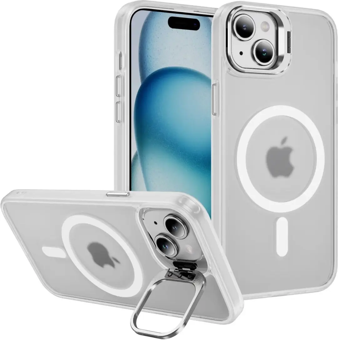 Selected Hoesje iPhone 15 MagSafe Transparant