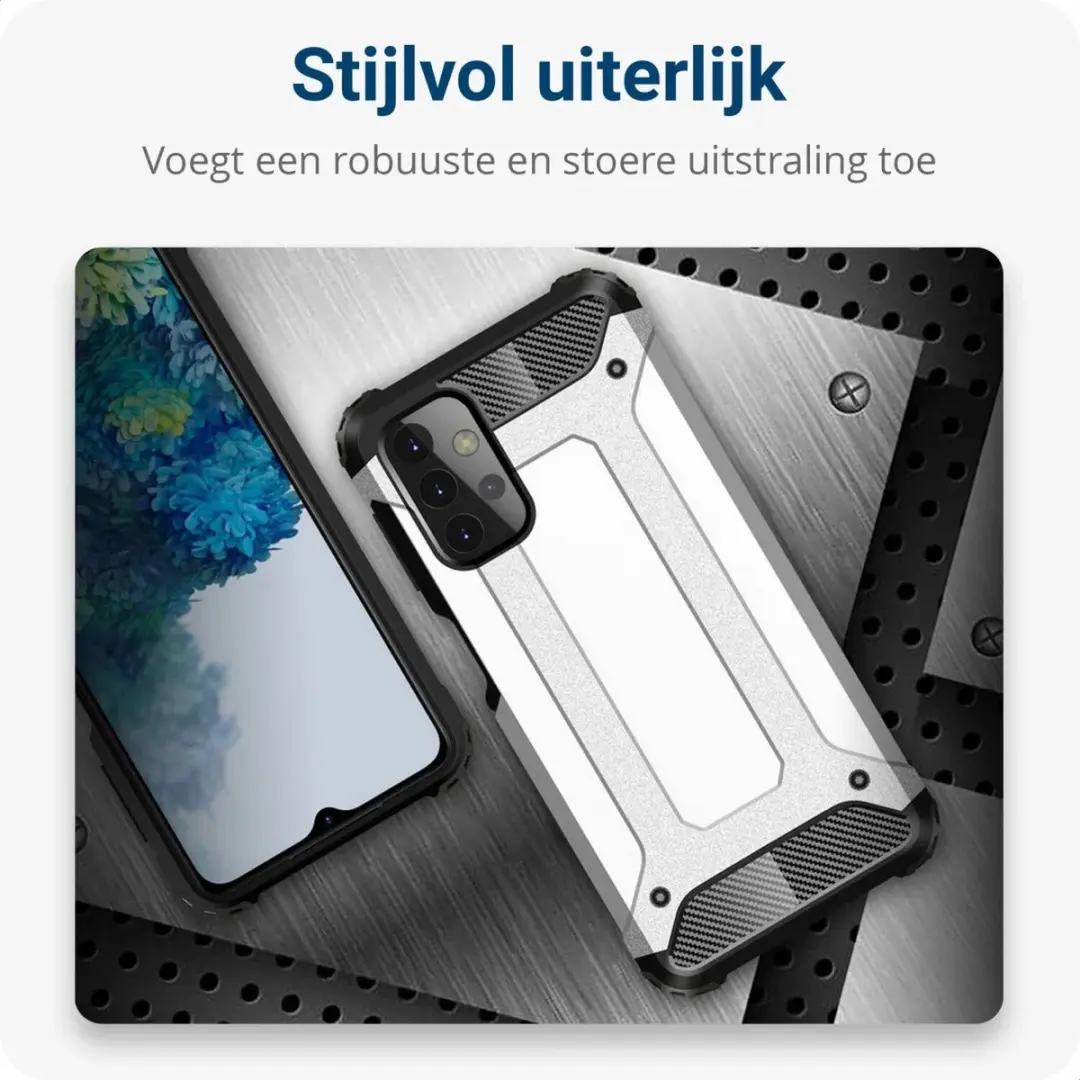 Selected Hoesje Samsung Galaxy A32 5G - Blauw