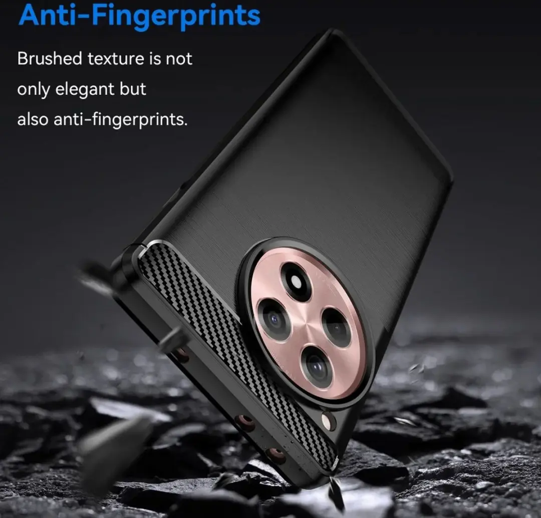Selected by GSMpunt TPU Hoesje OnePlus 12R - Zwart - afbeelding 6 van 6