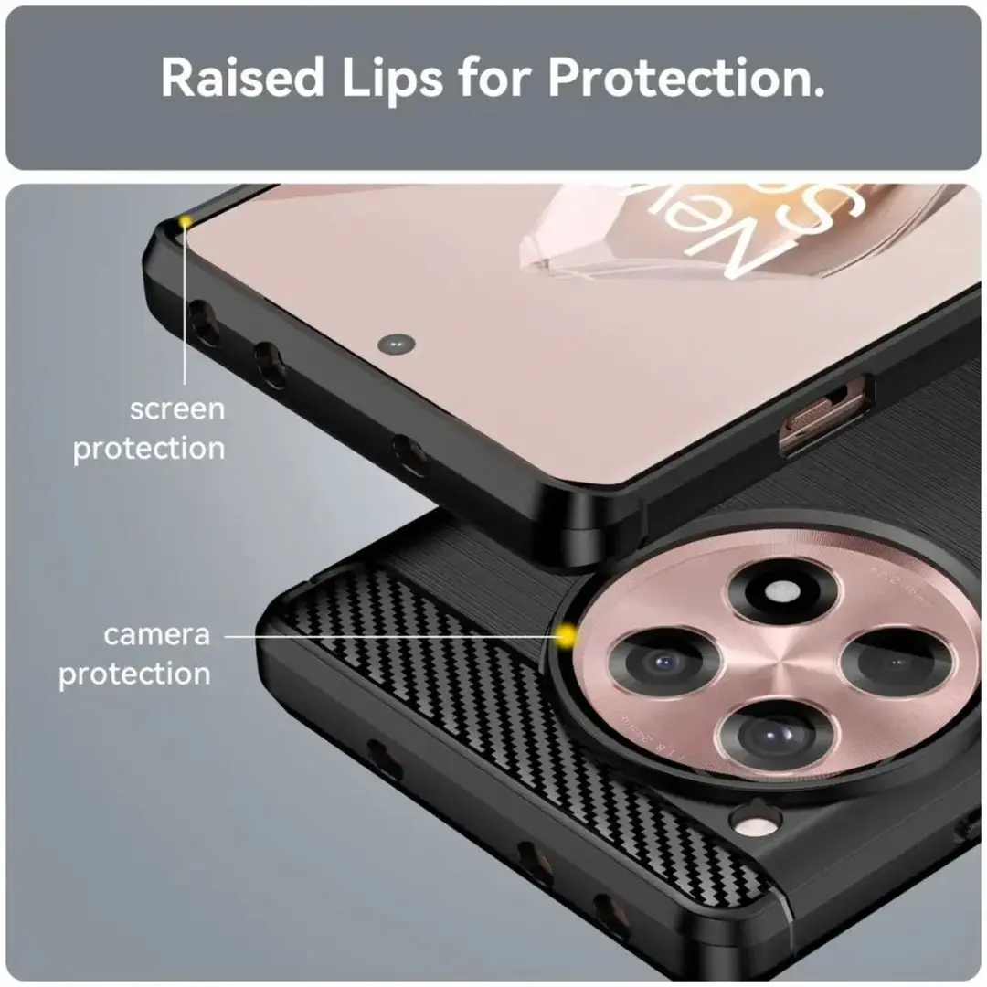 Selected by GSMpunt TPU Hoesje OnePlus 12R - Zwart
