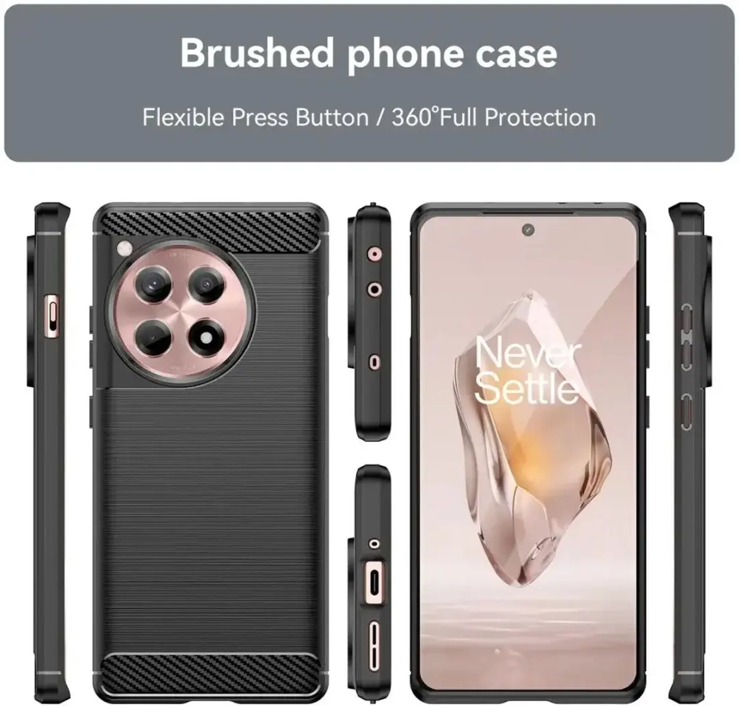 Selected by GSMpunt TPU Hoesje OnePlus 12R - Zwart