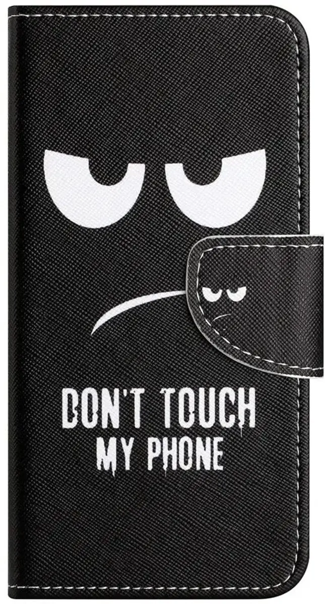Selected Hoesje Samsung Galaxy A57 Book Case - Zwart Touch