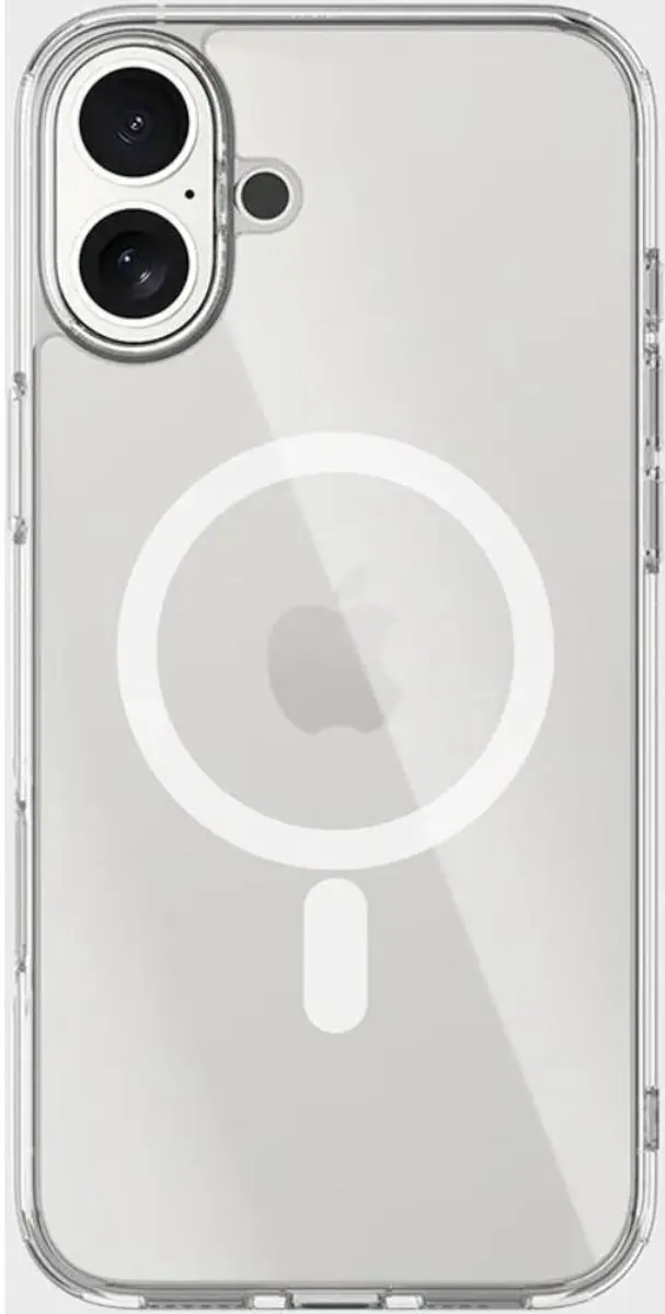 Selected Transparant Hoesje iPhone 16 - MagSafe/Dun TPU