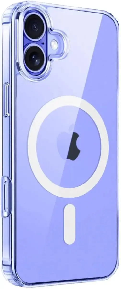 Selected Transparant Hoesje iPhone 16 - MagSafe/Dun TPU
