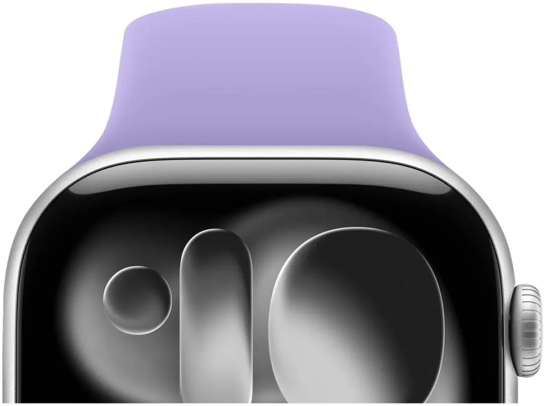 Selected SBG Siliconen Horlogebandje Apple Watch - 42/44/45/46/49mm - Lavender Grijs - afbeelding 6 van 6