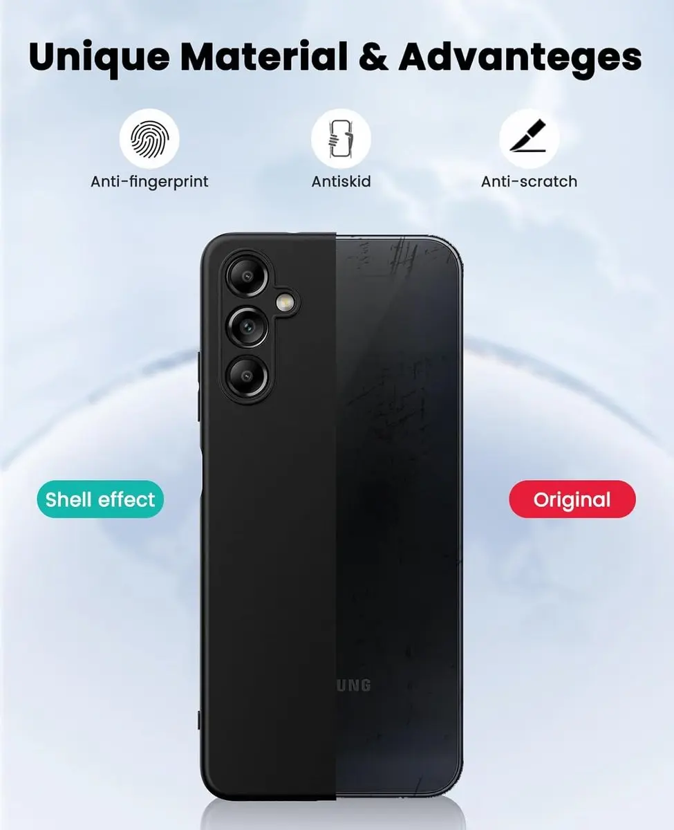 Selected by GSMpunt Samsung Galaxy A24 Hoesje - Zwart