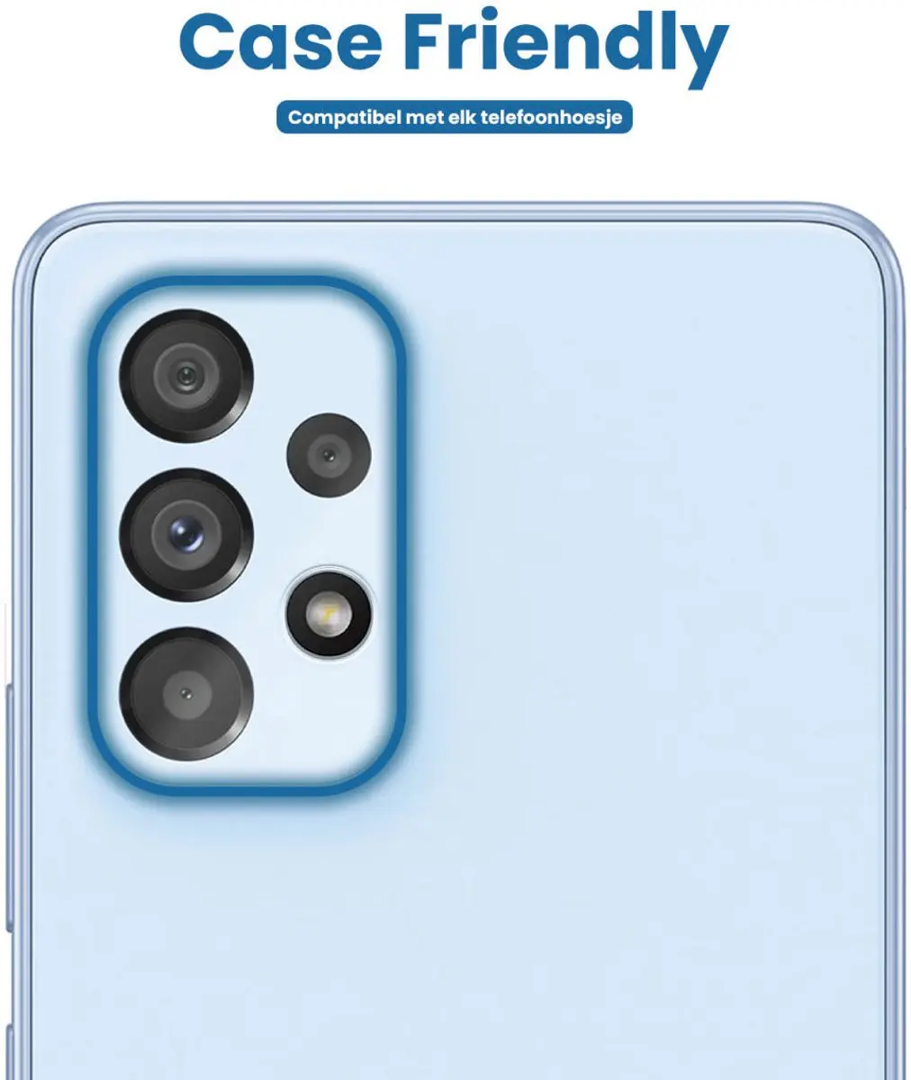 Samsung Galaxy A53/A33 Camera Lens Protector - Transparant