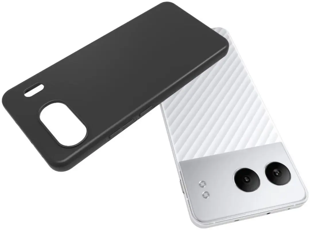 Selected Transparant TPU Hoesje OnePlus Nord 4 - Zwart