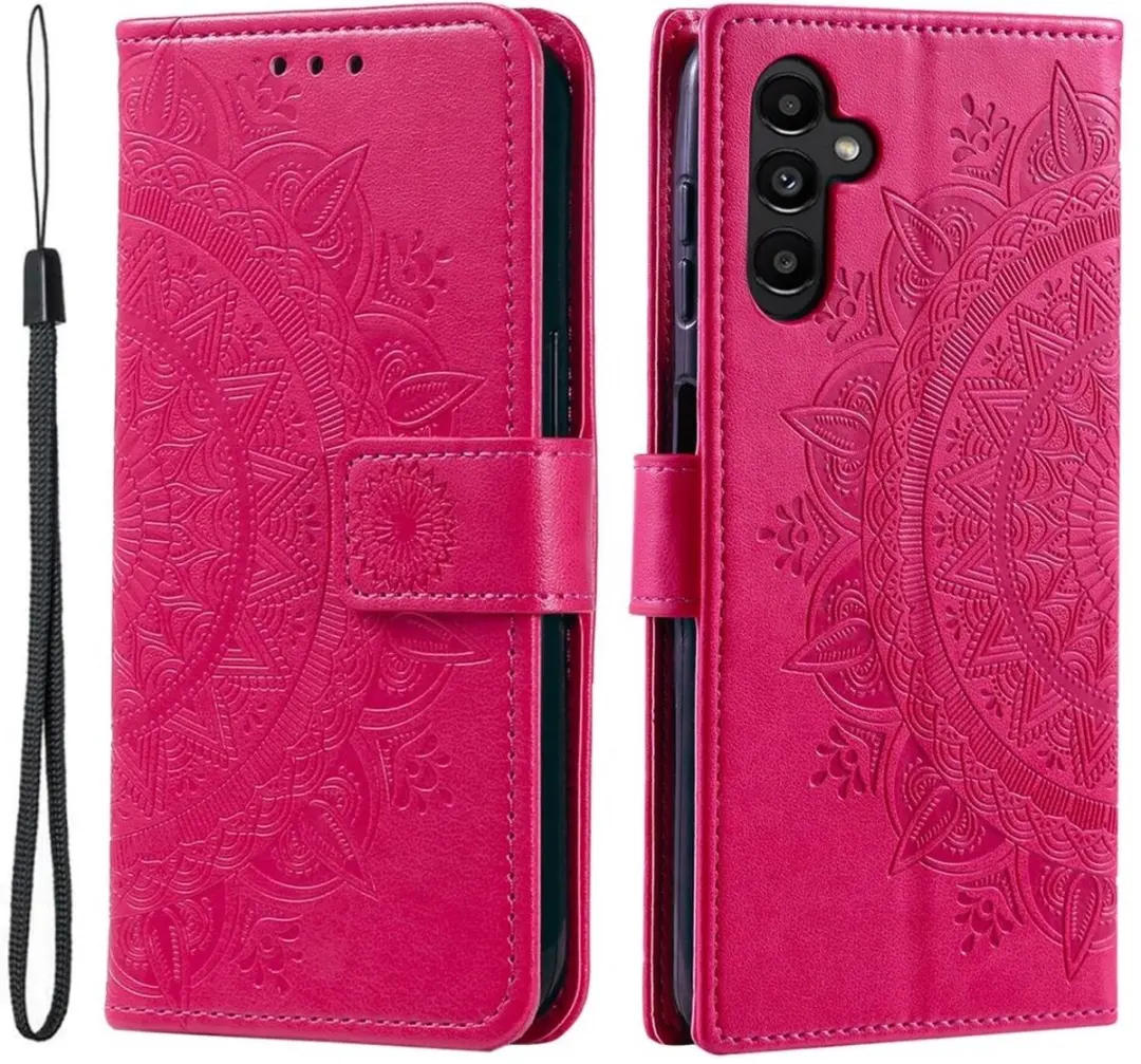 Selected Samsung Galaxy A37 Hoesje Mandala Roze
