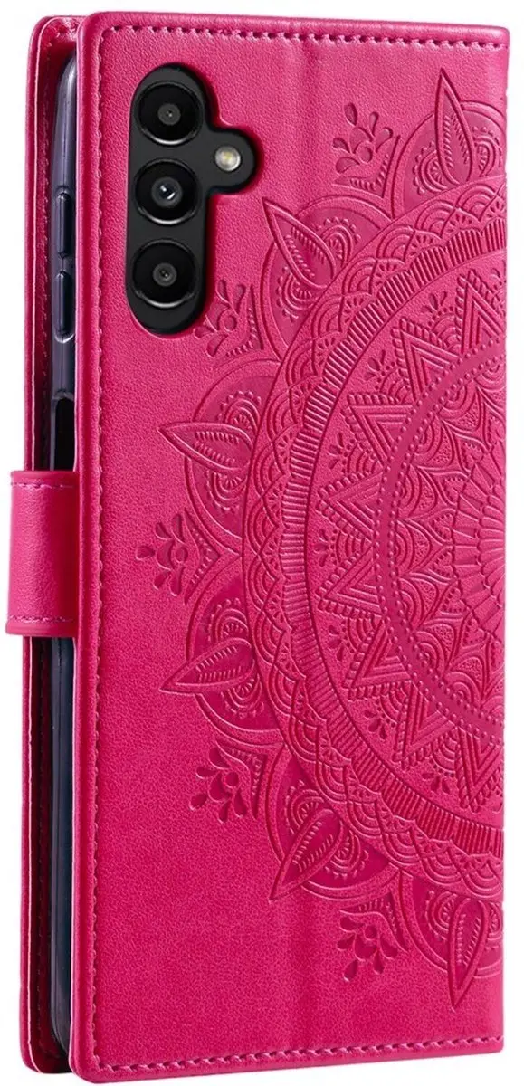 Selected Samsung Galaxy A37 Hoesje Mandala Roze - 3 Pasjes