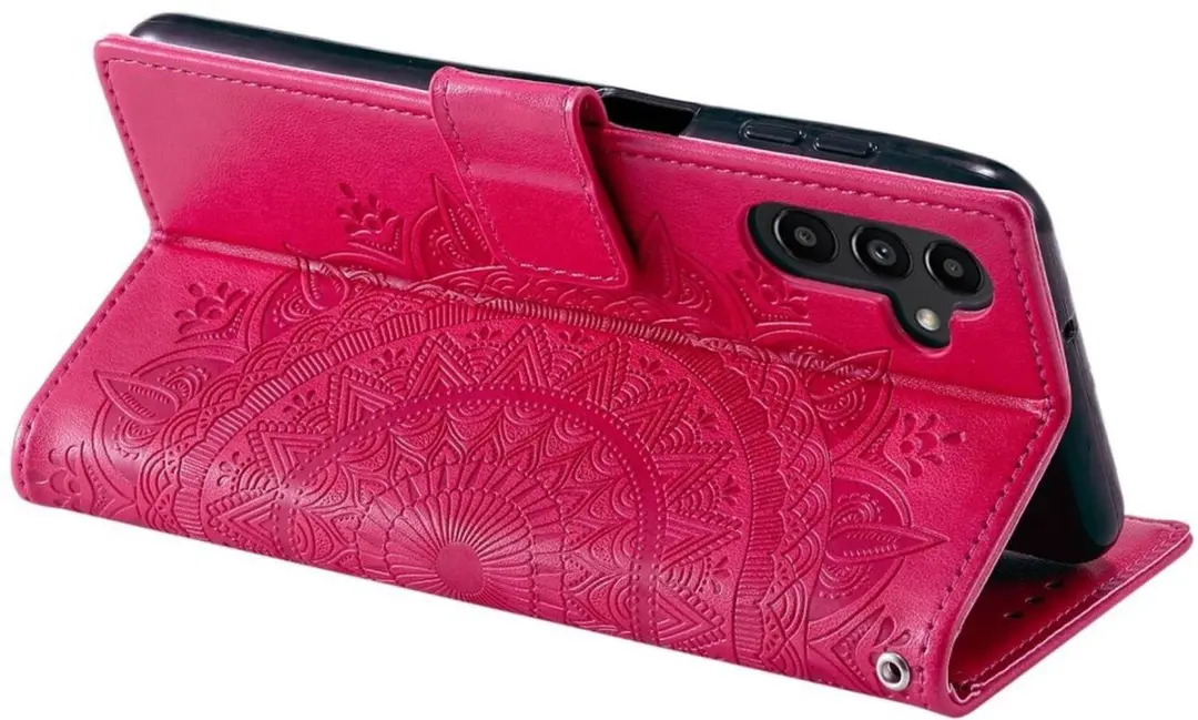 Selected Samsung Galaxy A37 Hoesje Mandala Roze - 3 Pasjes