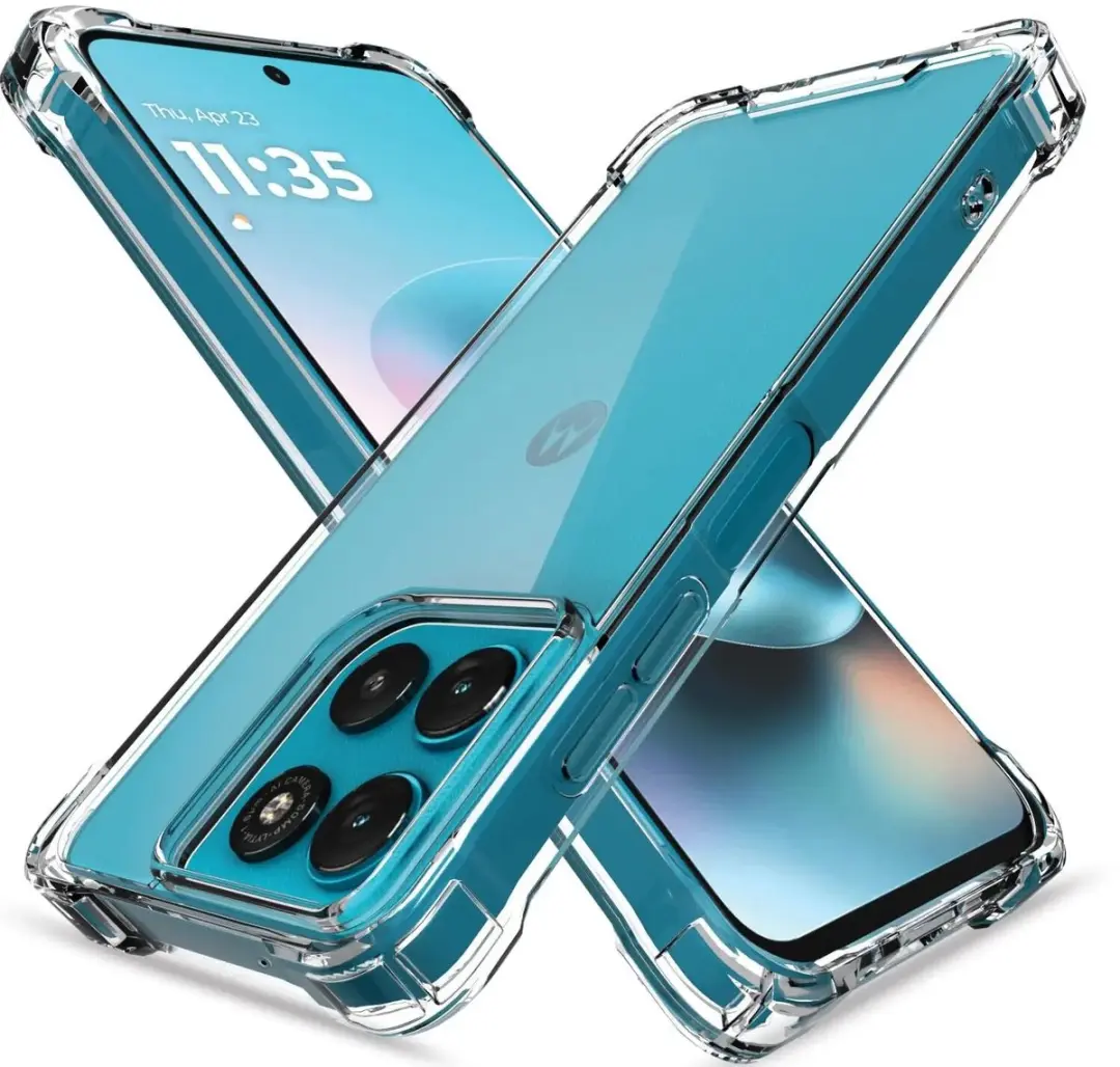 Selected Transparant Hoesje Motorola Moto G67/G77/G87