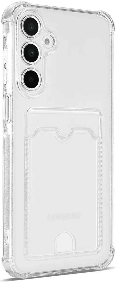 Selected Transparant Hoesje Samsung Galaxy A16 - Pasjeshouder