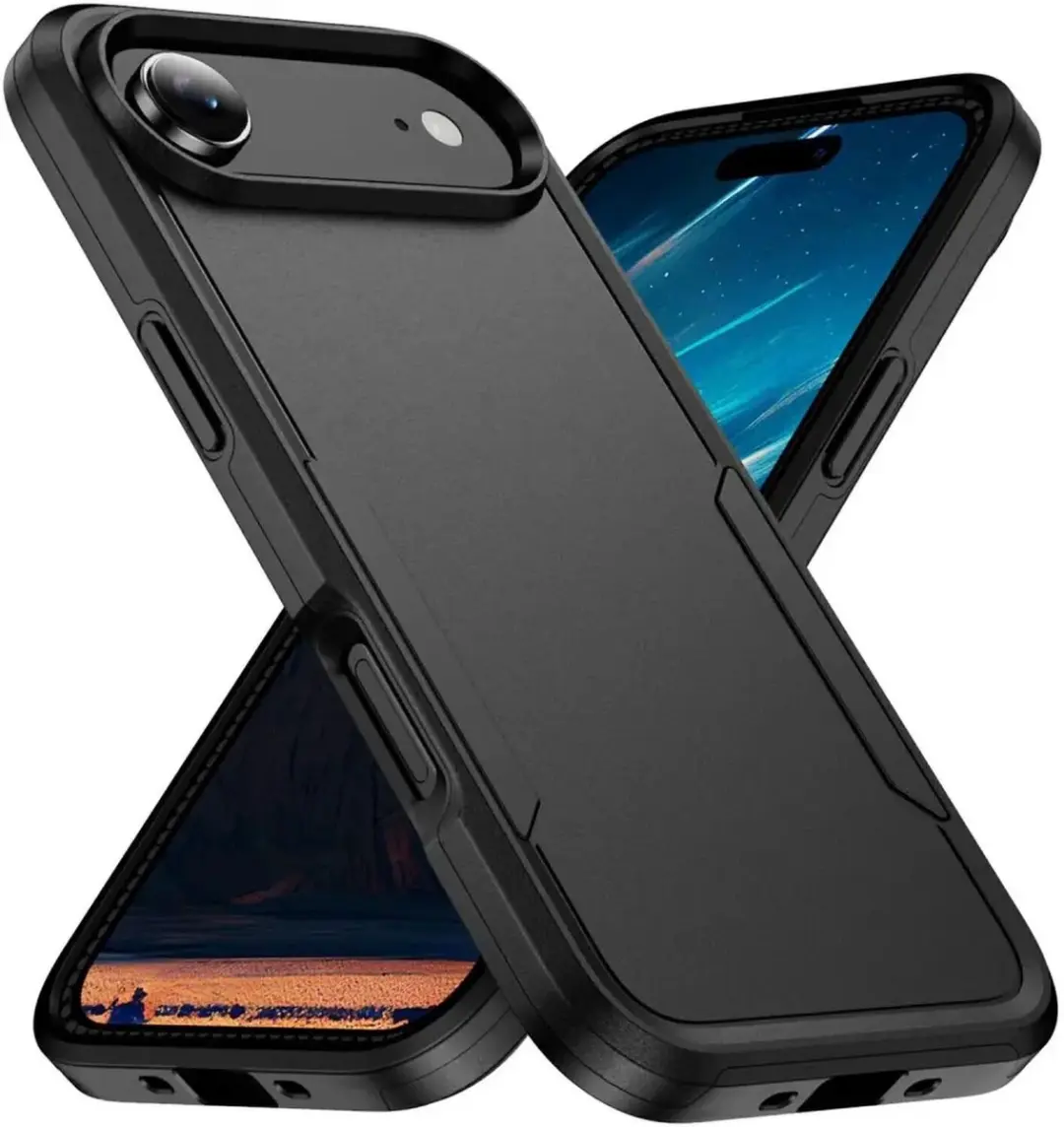 Selected Back Cover iPhone Air Rugged Hoesje - Zwart