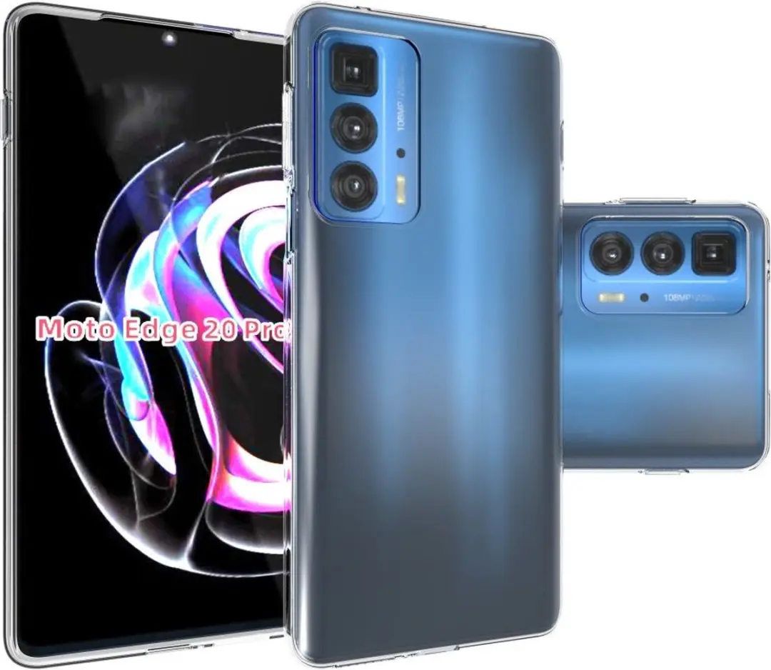 Selected Transparant TPU Hoesje Motorola Edge 20 Pro