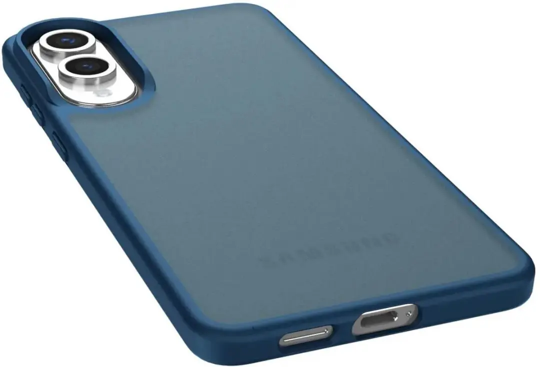 Selected Hoesje Samsung Galaxy S25 Edge - Matte Blauw