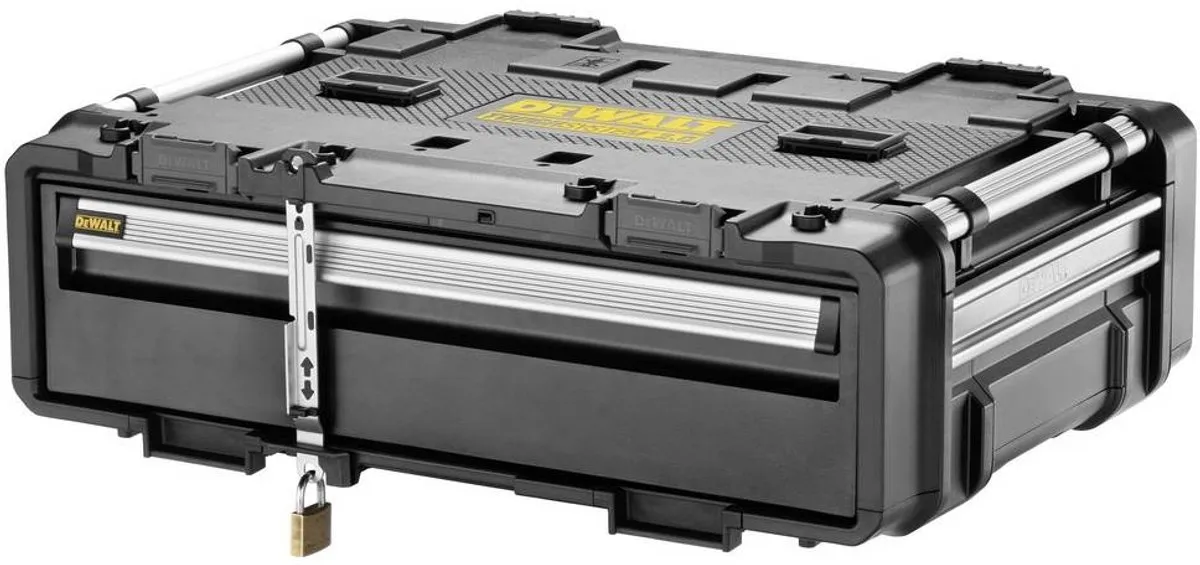 DeWalt ToughSystem 2.0 DWST08510-1 Koffer - 1 Lade - Zwart/Grijs