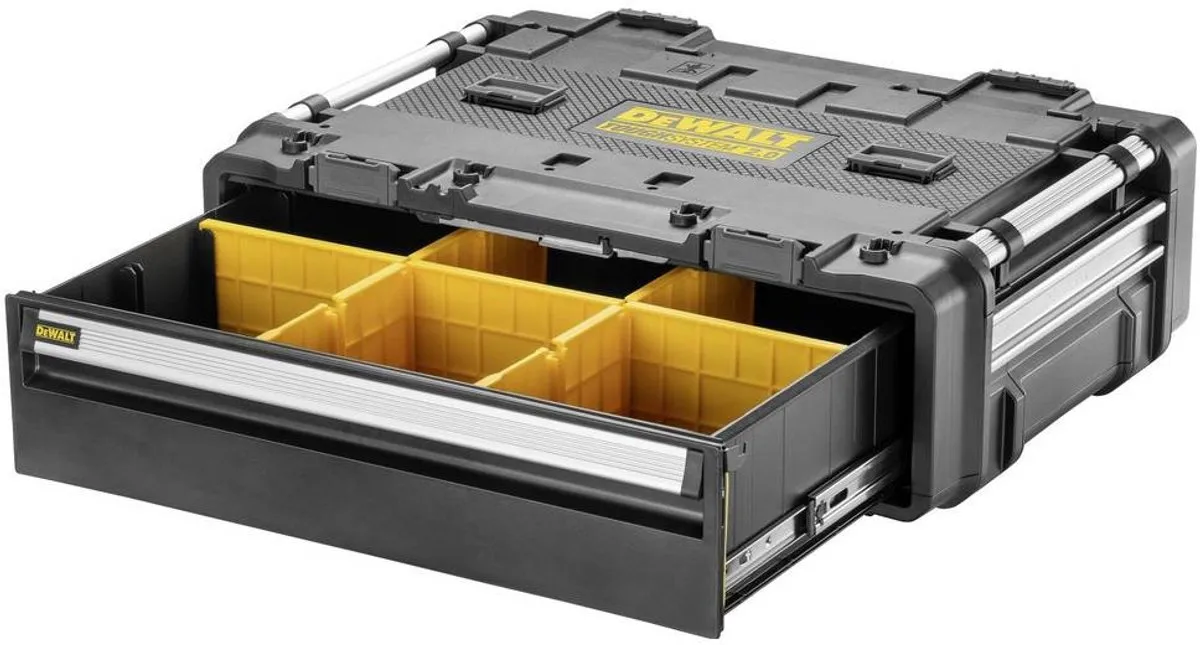 DeWalt ToughSystem 2.0 DWST08510-1 Koffer - 1 Lade - Zwart/Grijs