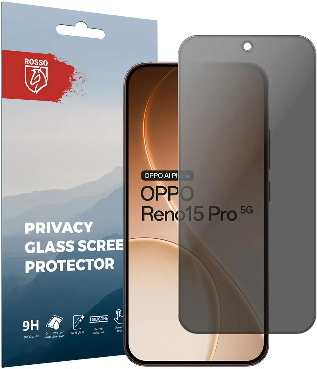Selected Rosso Oppo Reno 15 Pro Privacy Schermbeveiliging