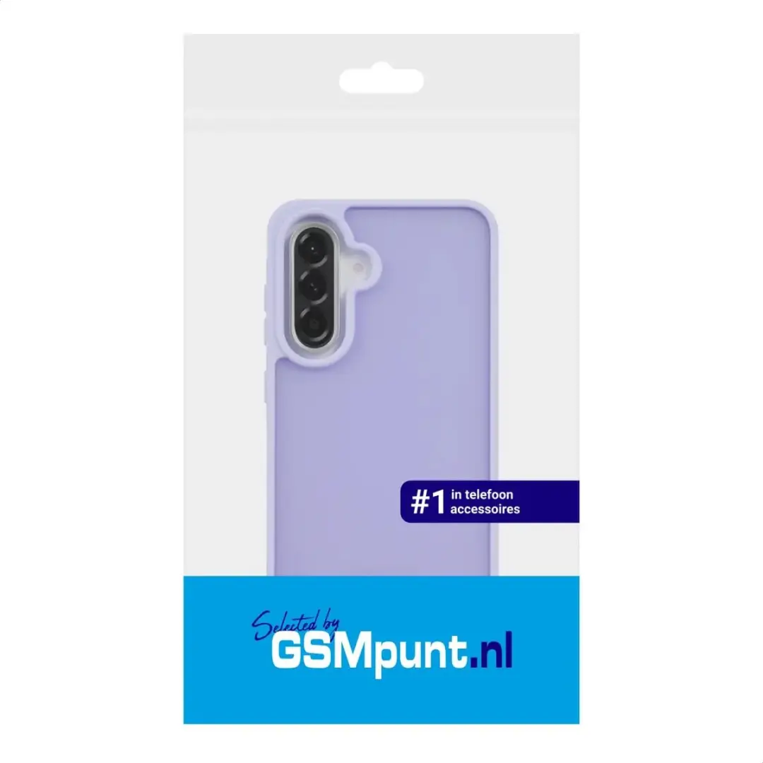 Selected Hoesje Samsung Galaxy A36 - Paarse Matte Back Cover - afbeelding 6 van 6