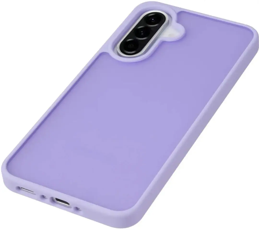 Selected Hoesje Samsung Galaxy A36 - Paarse Matte Back Cover