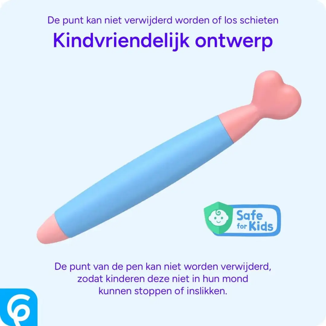Selected SBG Kindvriendelijke Styluspen - Roze & Blauw