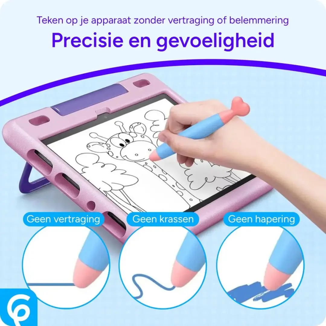 Selected SBG Kindvriendelijke Styluspen - Roze & Blauw