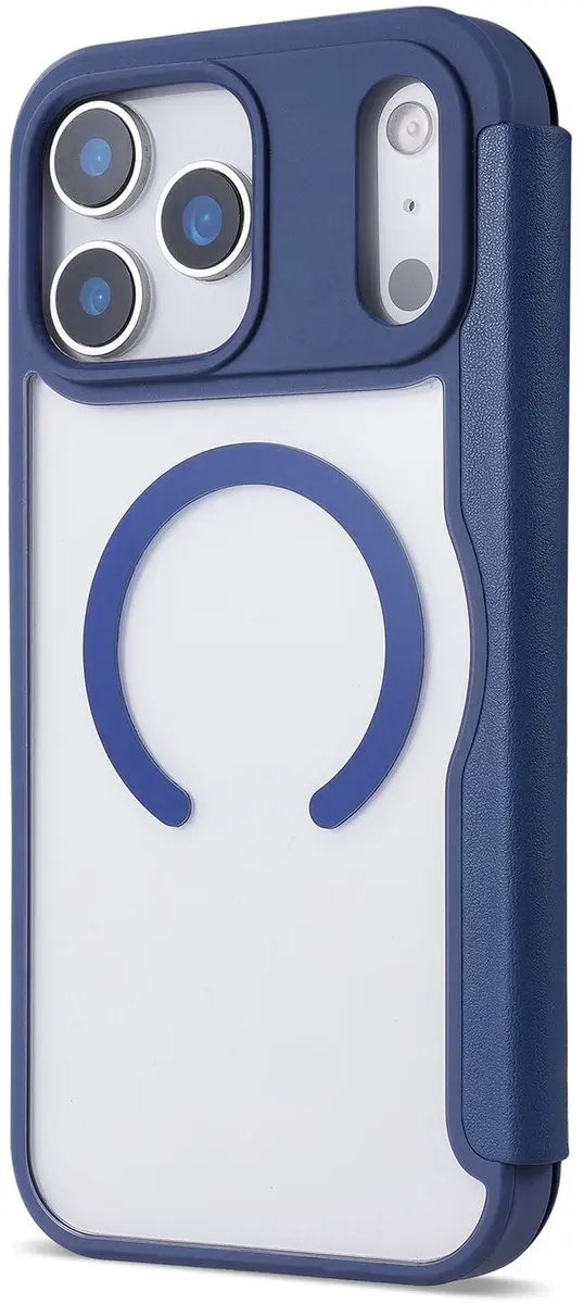 Selected Portemonnee Hoesje iPhone 17 Pro Max - Blauw
