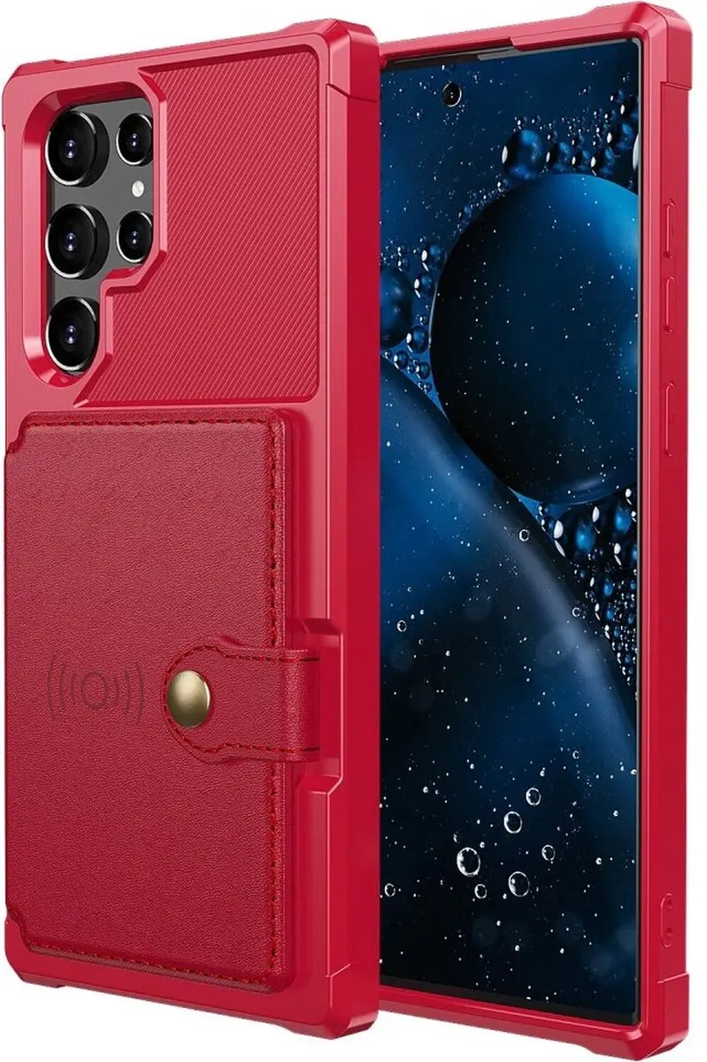 Selected Portemonnee Hoesje Samsung Galaxy S22 Ultra