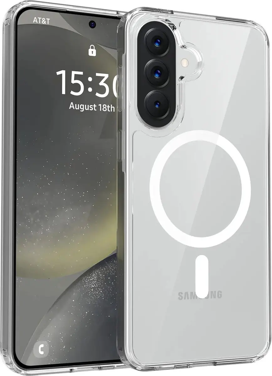 Selected Hoesje Samsung Galaxy A57 MagSafe Transparant