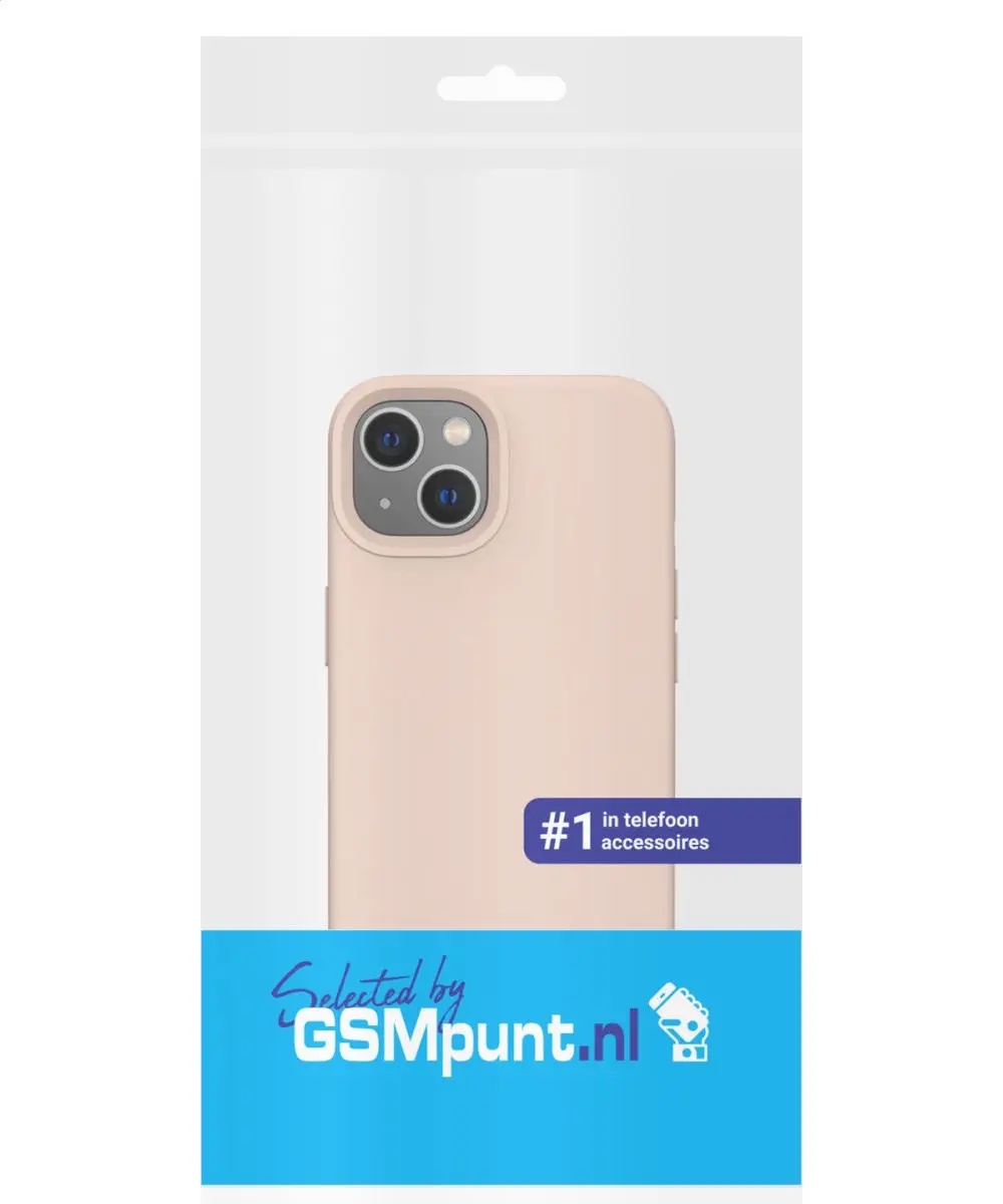Selected Siliconen Hoesje Apple iPhone 14 - Roze - afbeelding 6 van 6