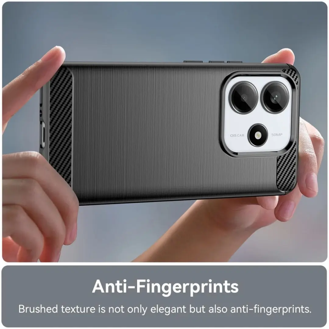 Selected TPU Hoesje Xiaomi Redmi Note 14 4G - Zwart