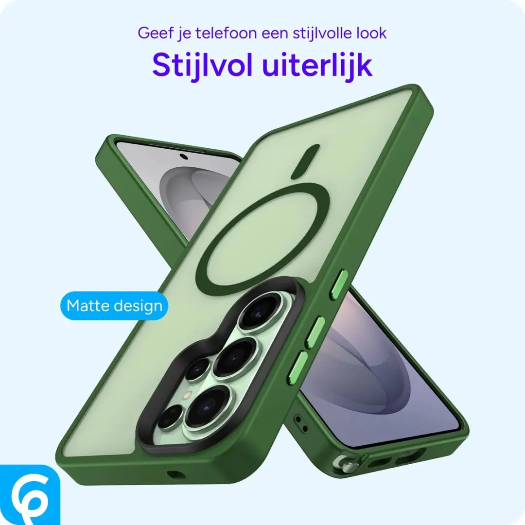 Selected Hoesje Samsung Galaxy S26 Ultra MagSafe Groen