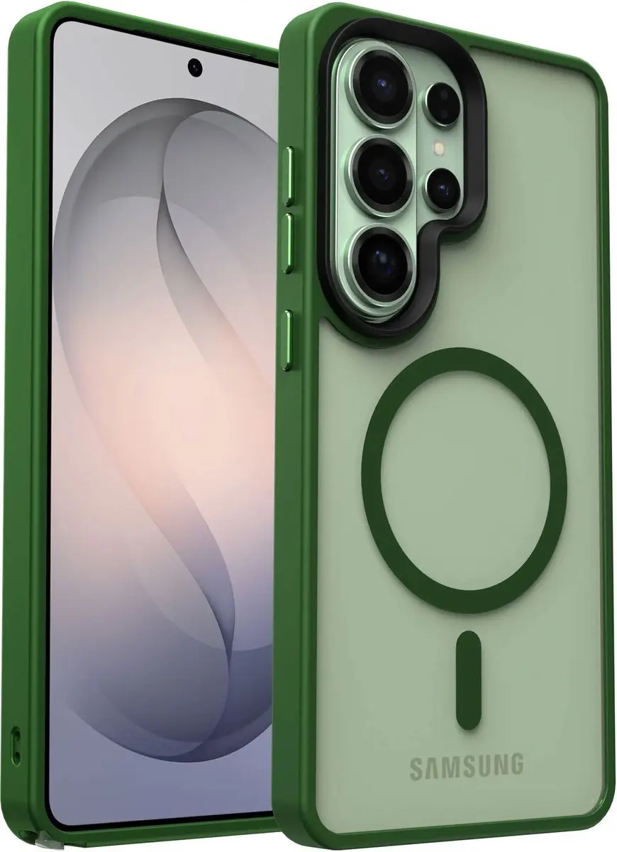 Selected Hoesje Samsung Galaxy S26 Ultra MagSafe Groen