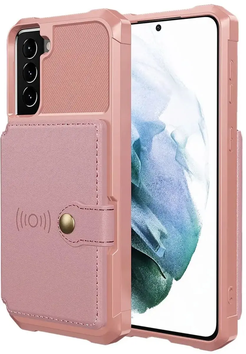 Selected Portemonnee Hoesje Samsung Galaxy S21