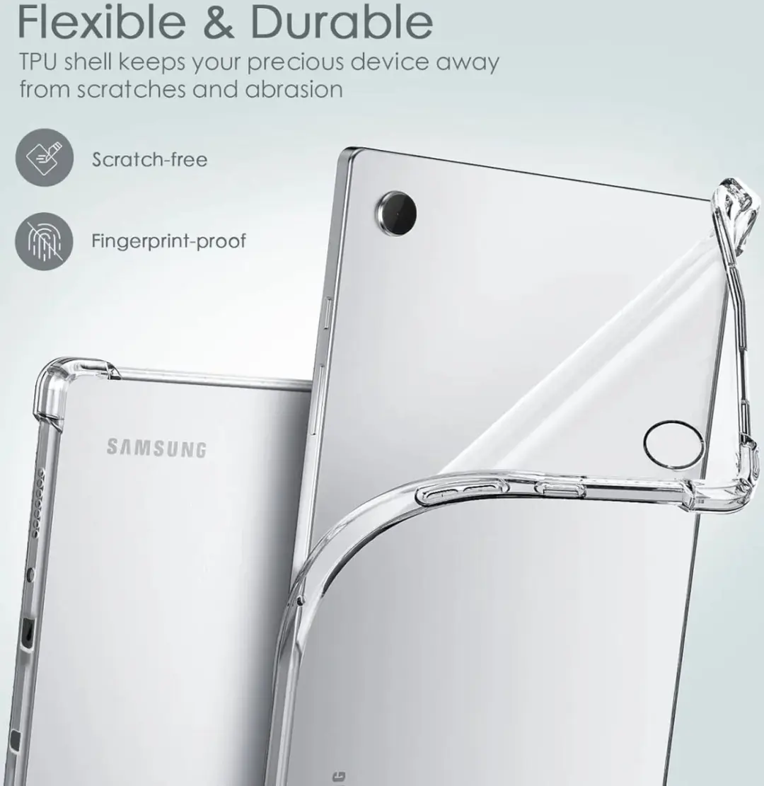 Selected TPU Hoes Transparant Samsung Galaxy Tab A9 - 8.7 Inch