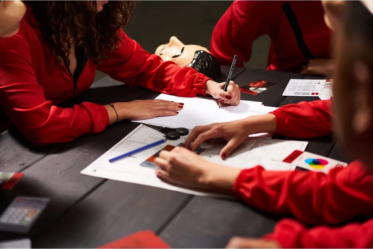 Jumbo La Casa de Papel Escape Game 2 Bordspel - 8 Spelers