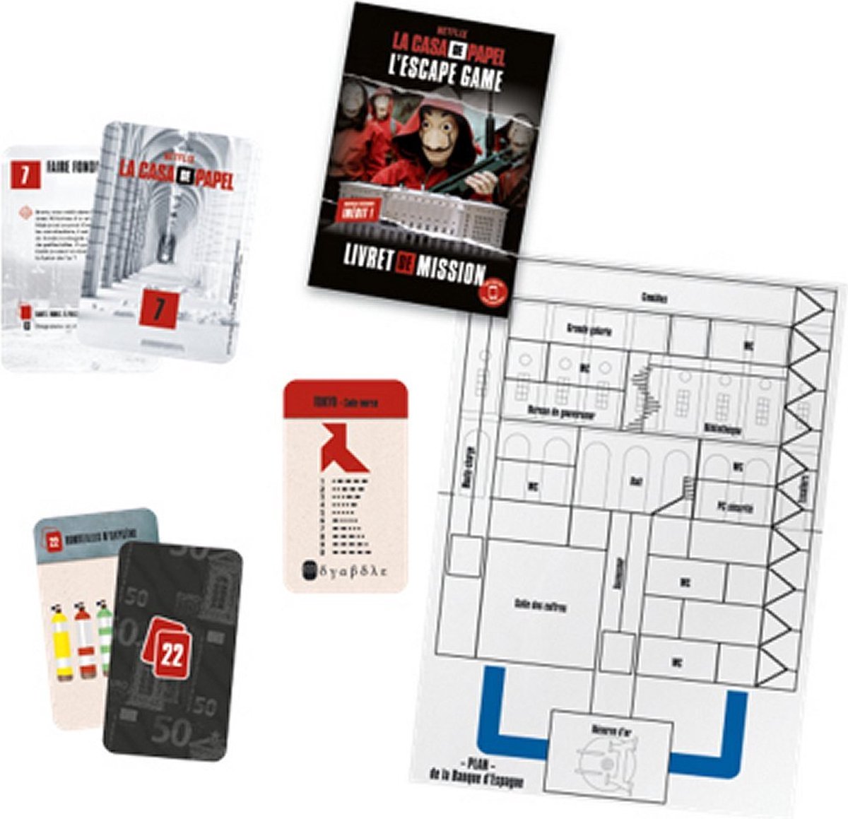 Jumbo La Casa de Papel Escape Game 2 - Escape Room Bordspel