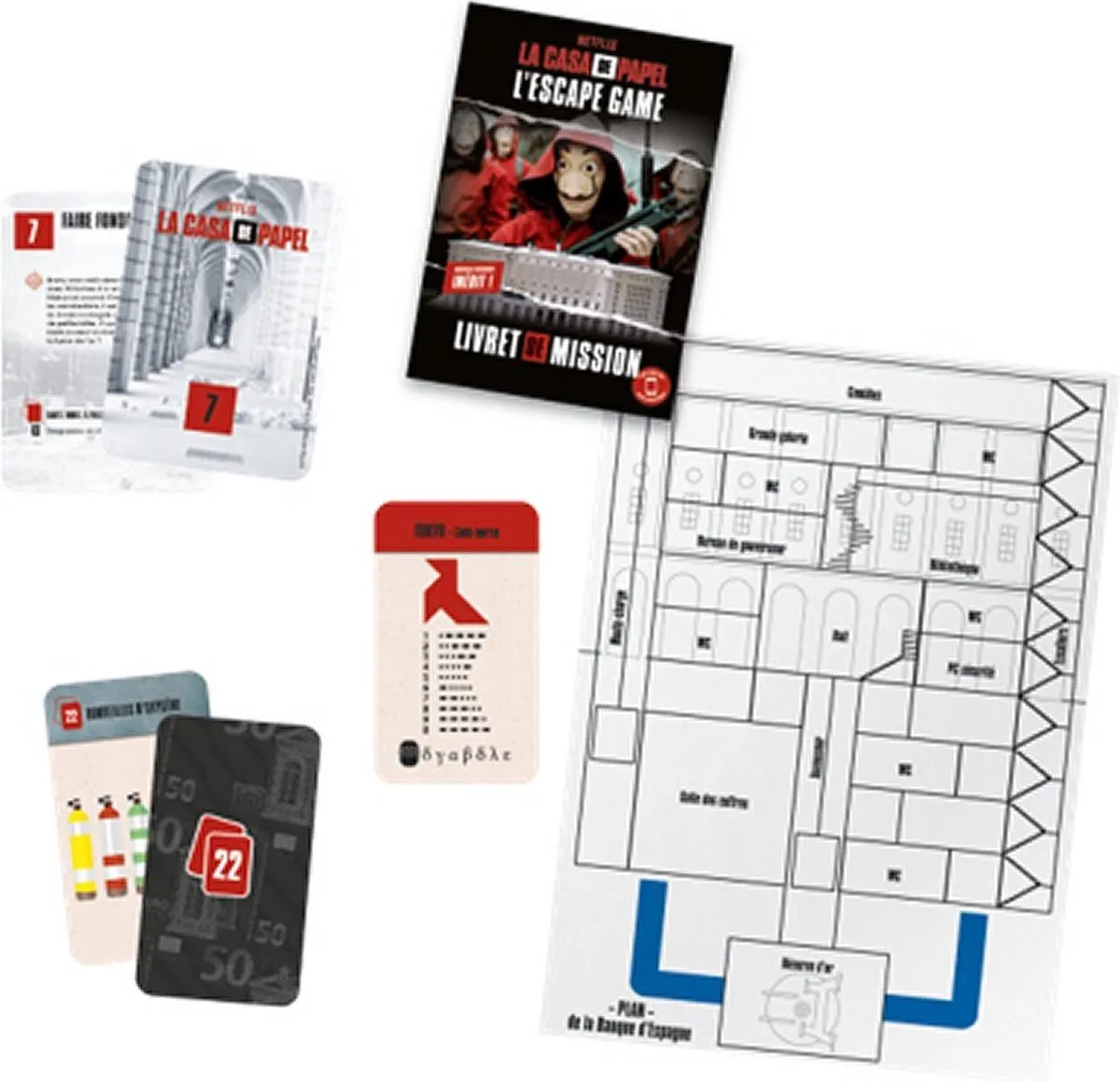 Jumbo La Casa de Papel Escape Game 2 Bordspel - 8 Spelers