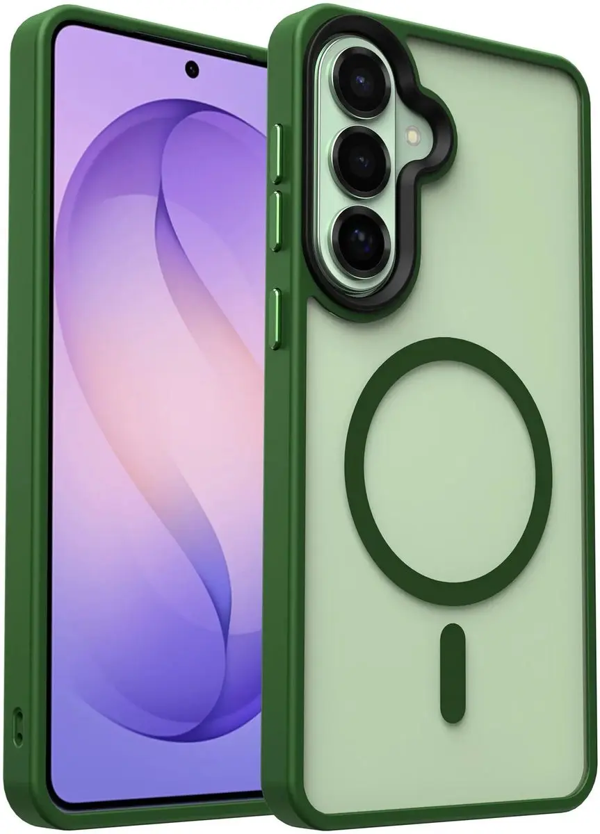 Selected Hoesje Samsung Galaxy S26 Plus MagSafe Groen