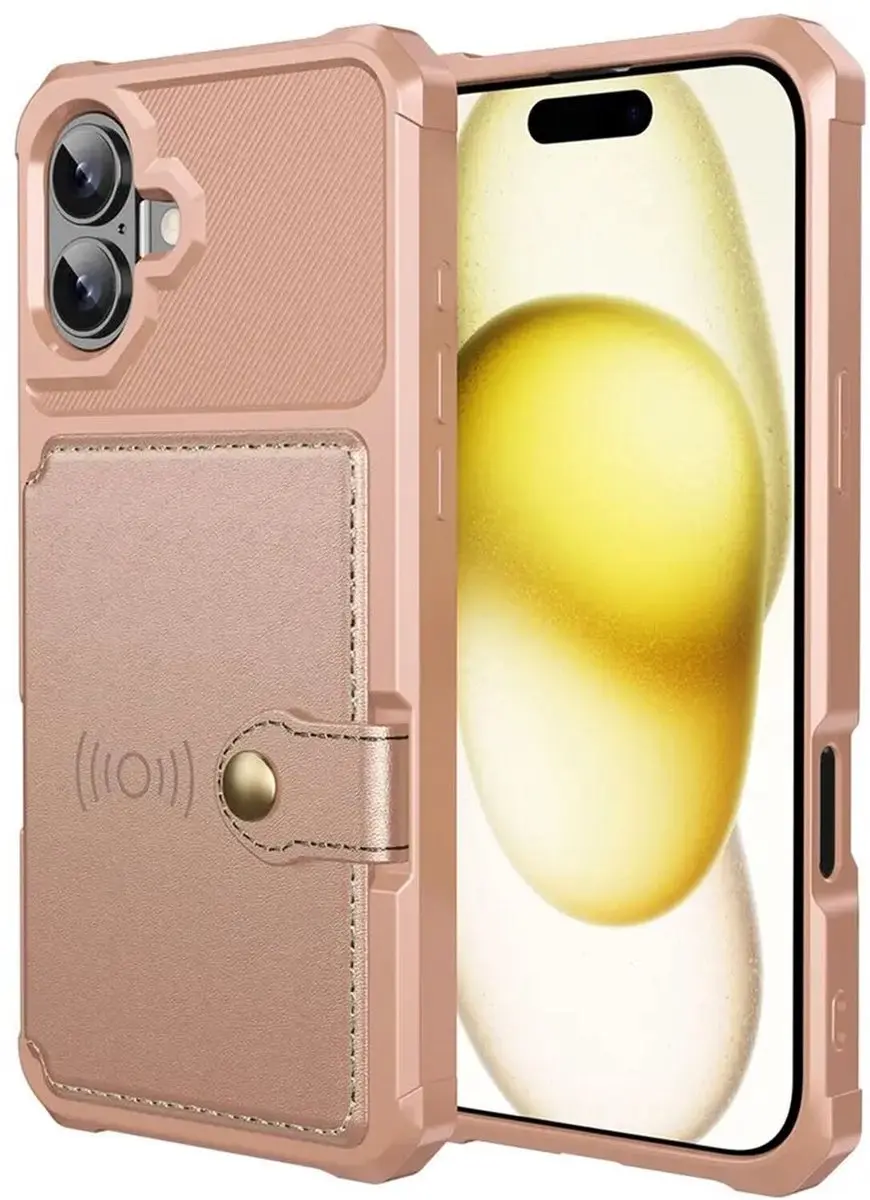 Selected Portemonnee Hoesje iPhone 17 - Roze