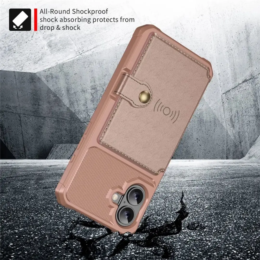 Selected Portemonnee Hoesje iPhone 17 - Roze