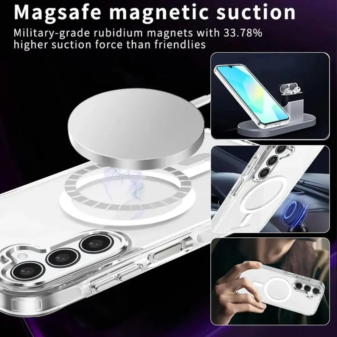 Selected Hoesje Samsung Galaxy A51 MagSafe Transparant