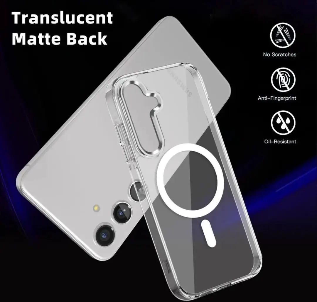 Selected Hoesje Samsung Galaxy A51 MagSafe Transparant